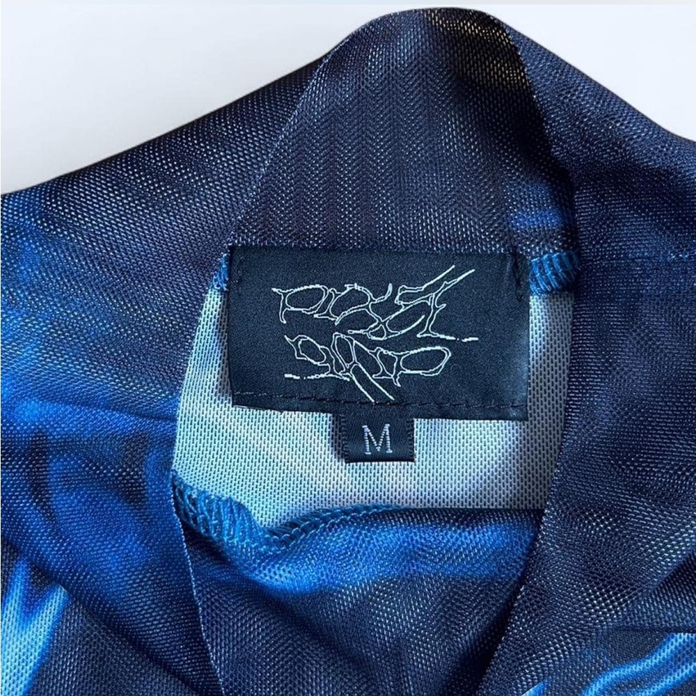 Pixel Grip Long Sleeve Mesh Top - Picture 2 of 3